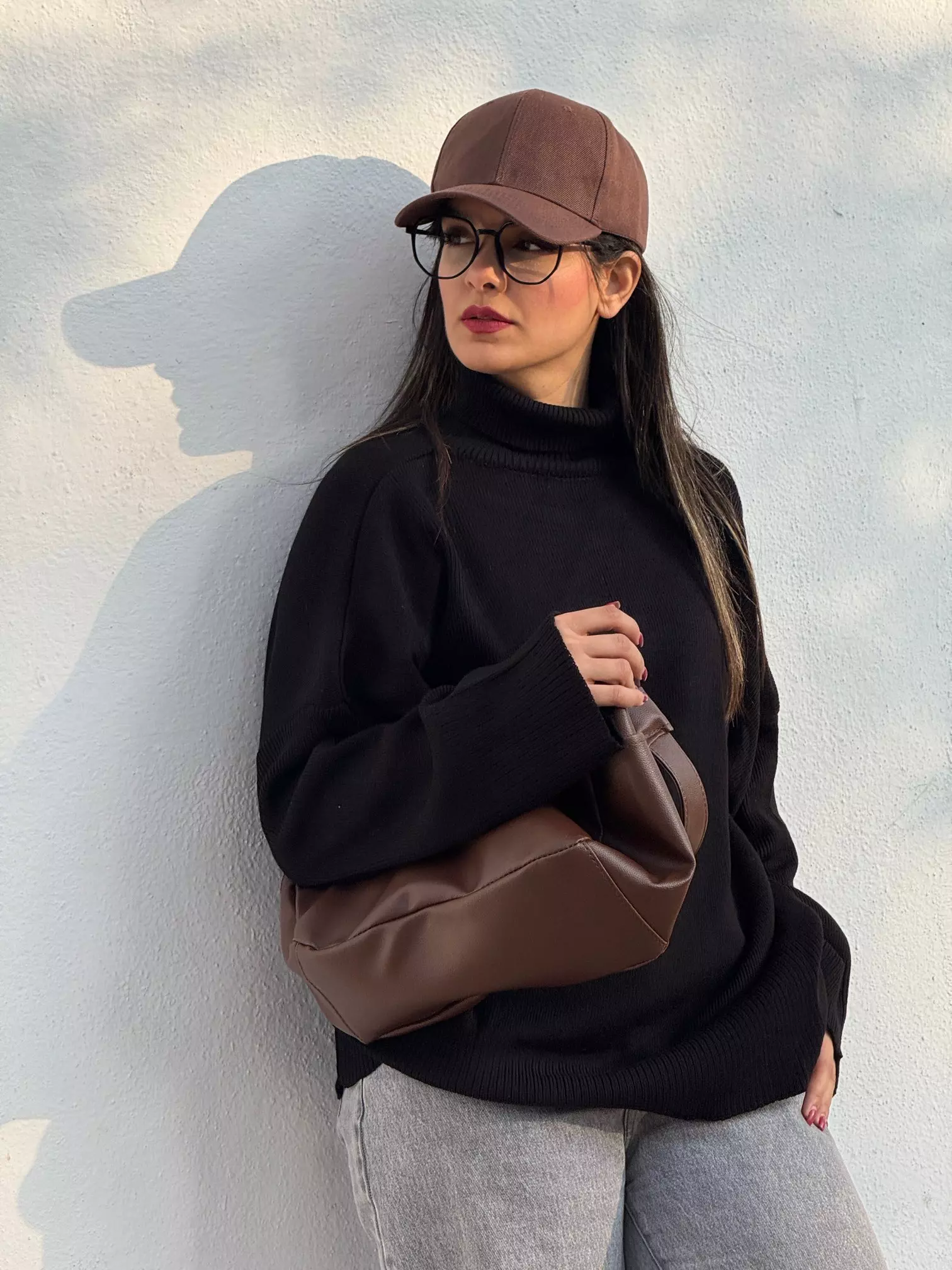 بافت یقه اسکی جورجینا